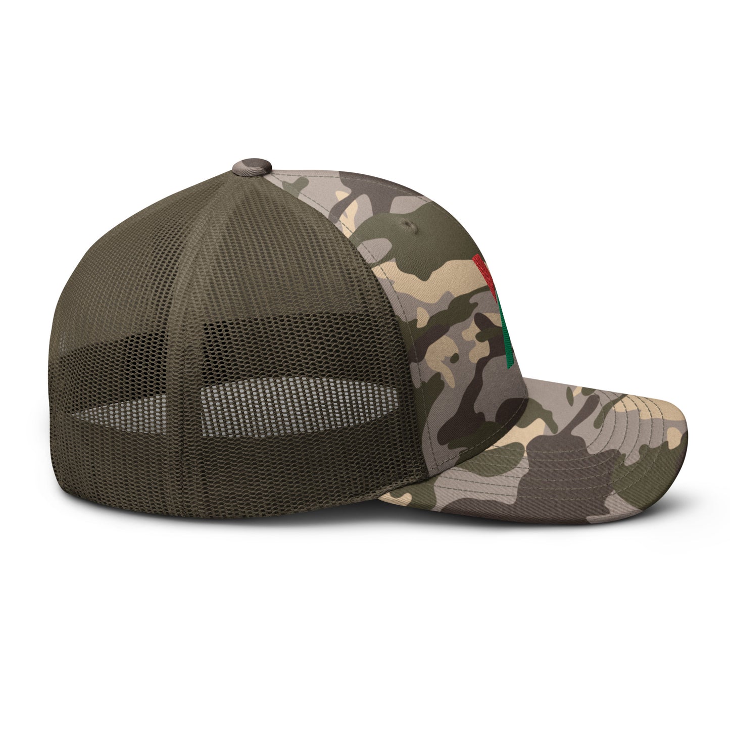 PulseX Camouflage Trucker Hat (Embroidered)