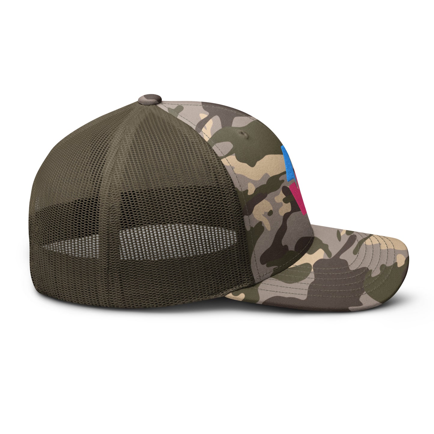 PulseChain Camouflage Trucker Hat (Embroidered)