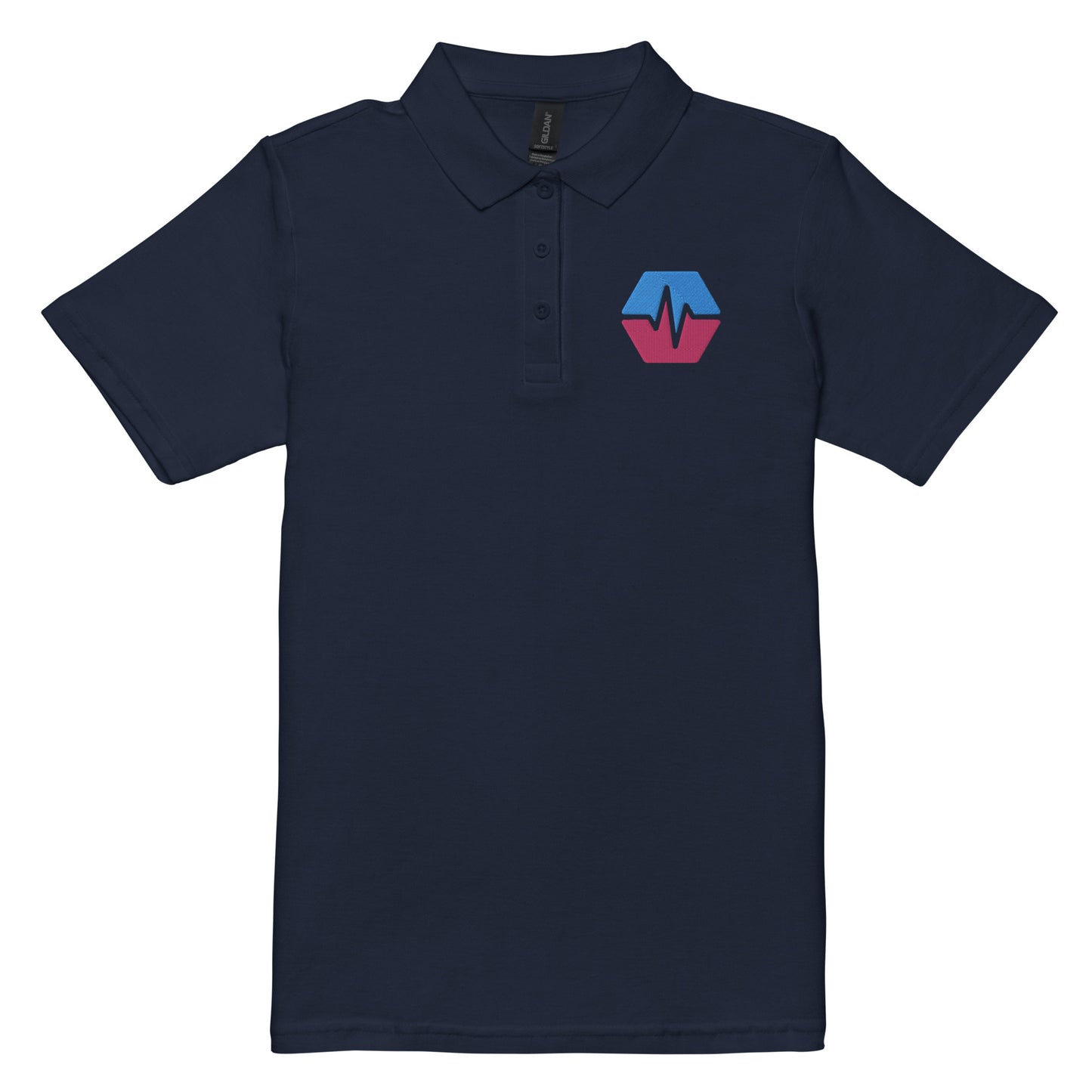 PulseChain Women’s Pique Polo Shirt (Embroidered)
