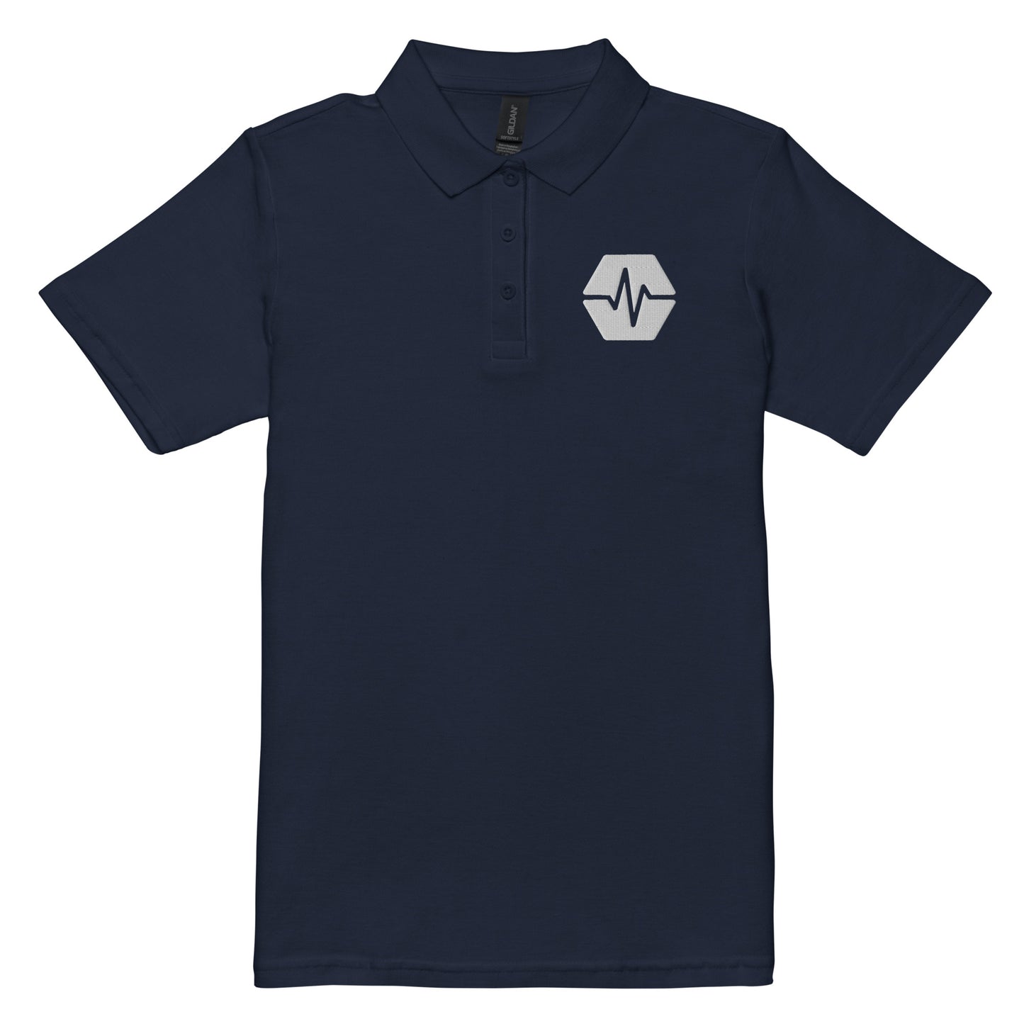 PulseChain Women’s Pique Polo Shirt (Embroidered)