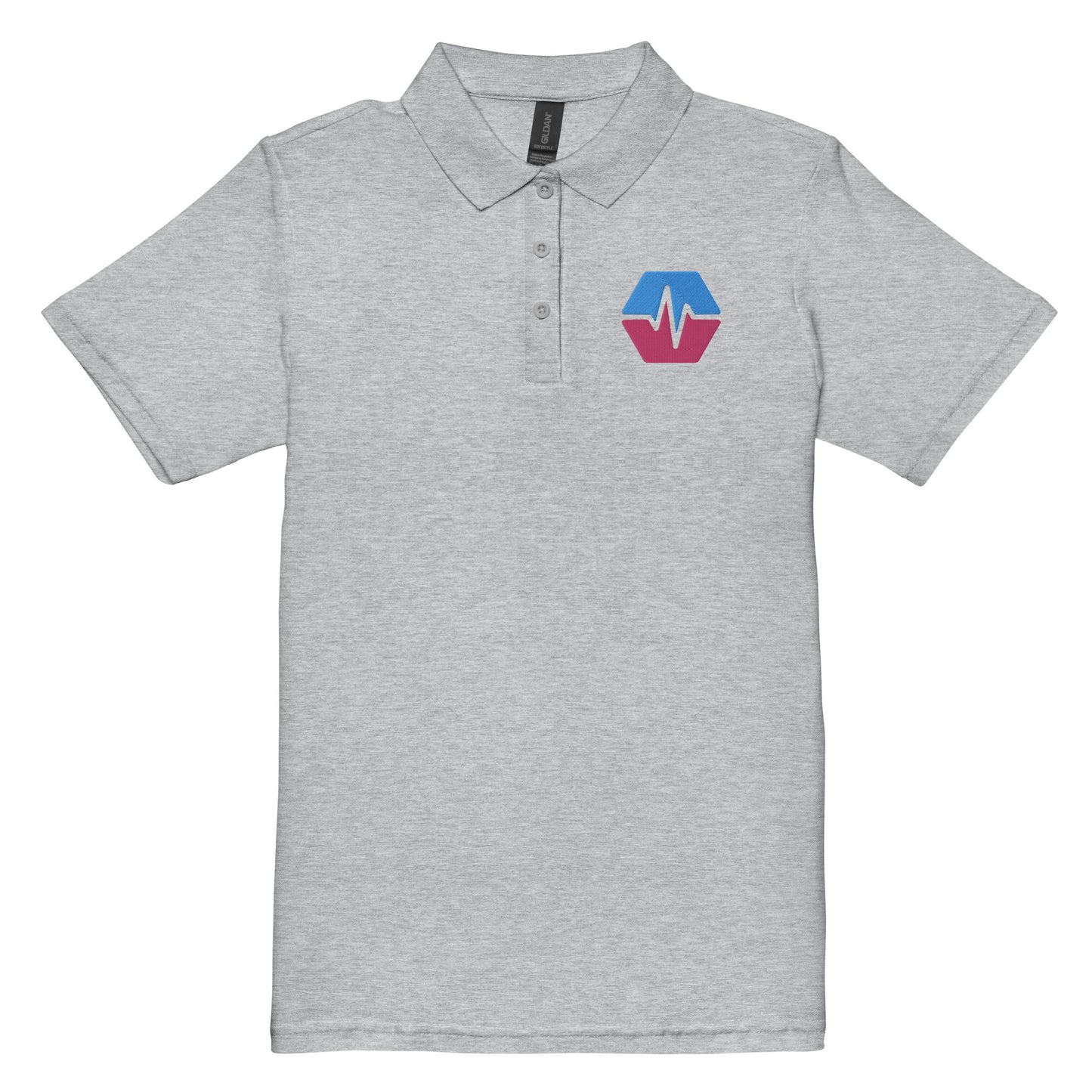 PulseChain Women’s Pique Polo Shirt (Embroidered)
