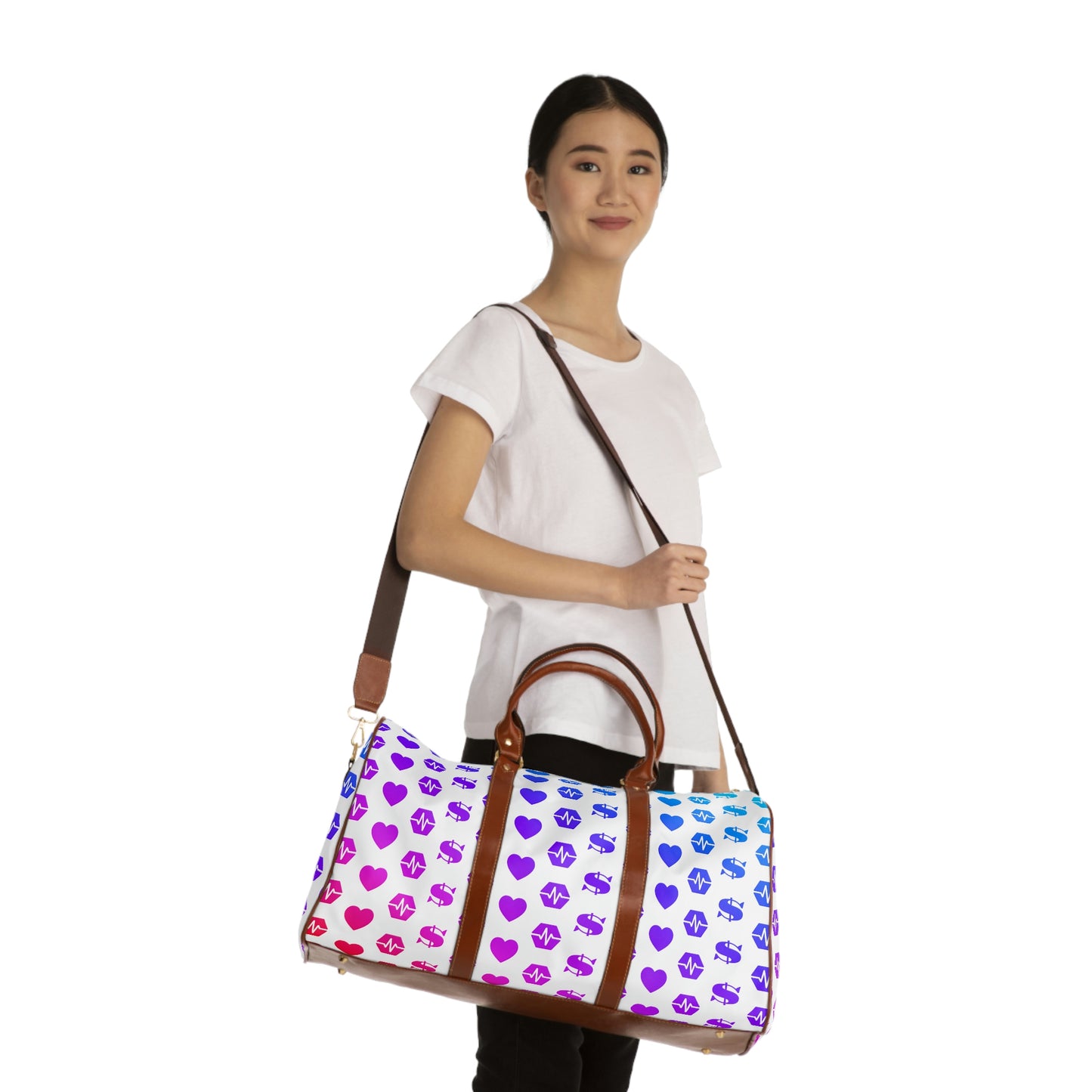 PulseChain Designer Waterproof Travel Bag