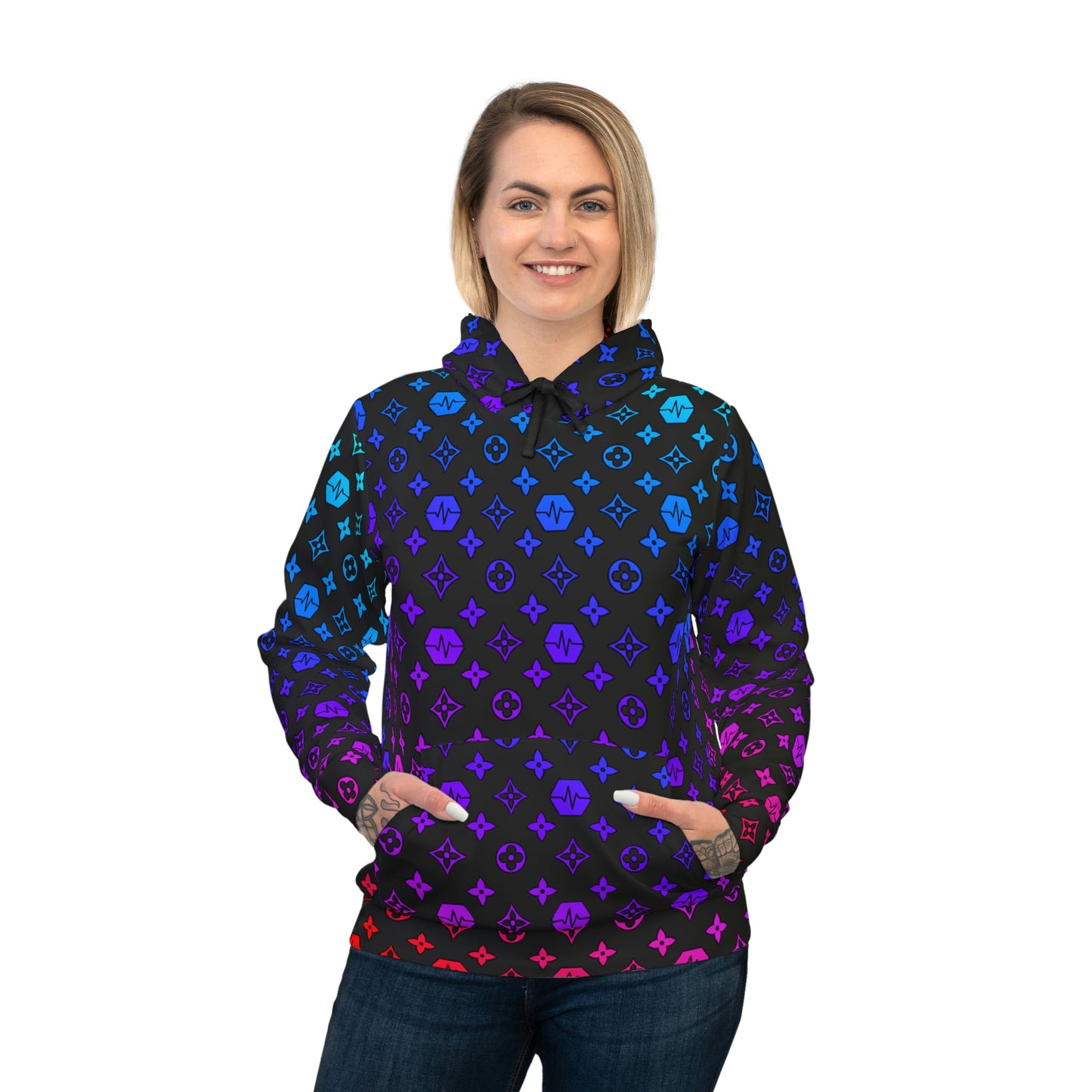 PulseChain Designer Athletic Hoodie