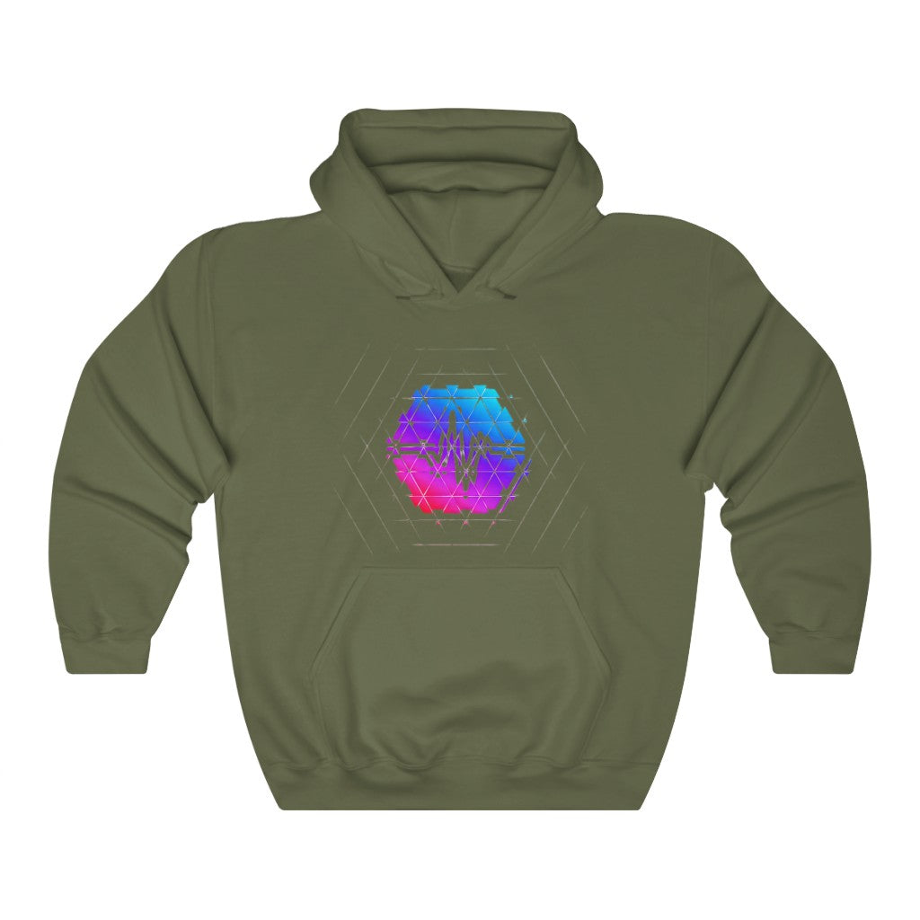 PulseChain Unisex Heavy Blend Hooded Sweatshirt