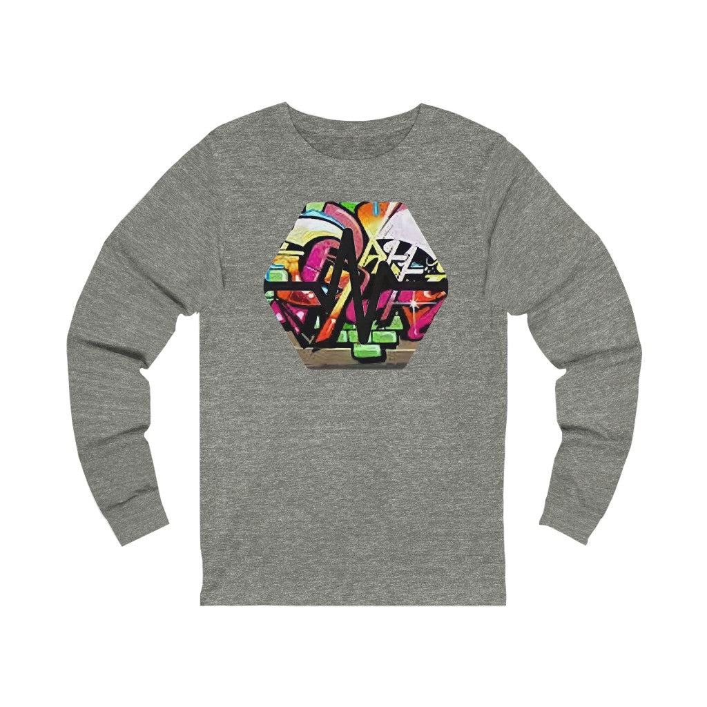PulseChain Graffiti #4 Unisex Jersey Long Sleeve Tee