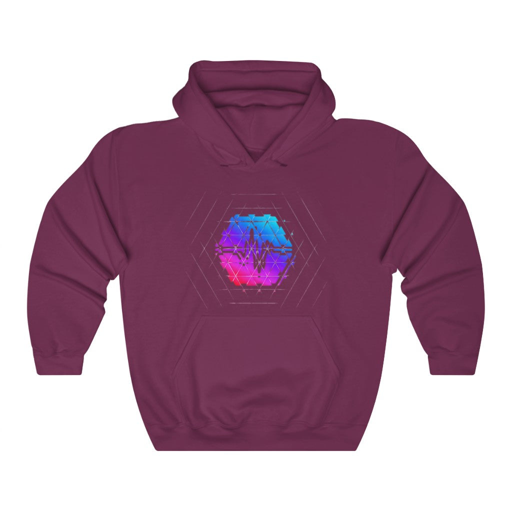 PulseChain Unisex Heavy Blend Hooded Sweatshirt