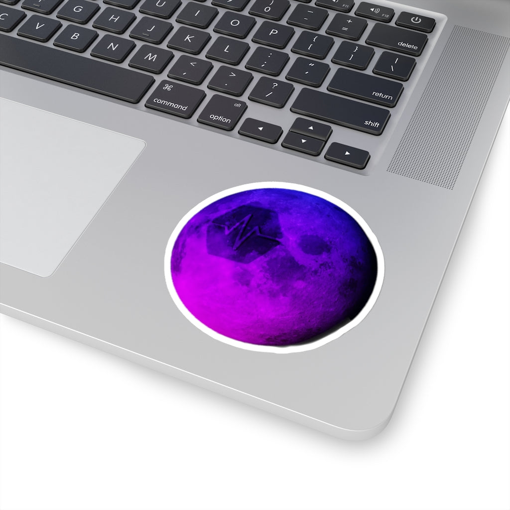 Pulse To The Moon Kiss-Cut Stickers