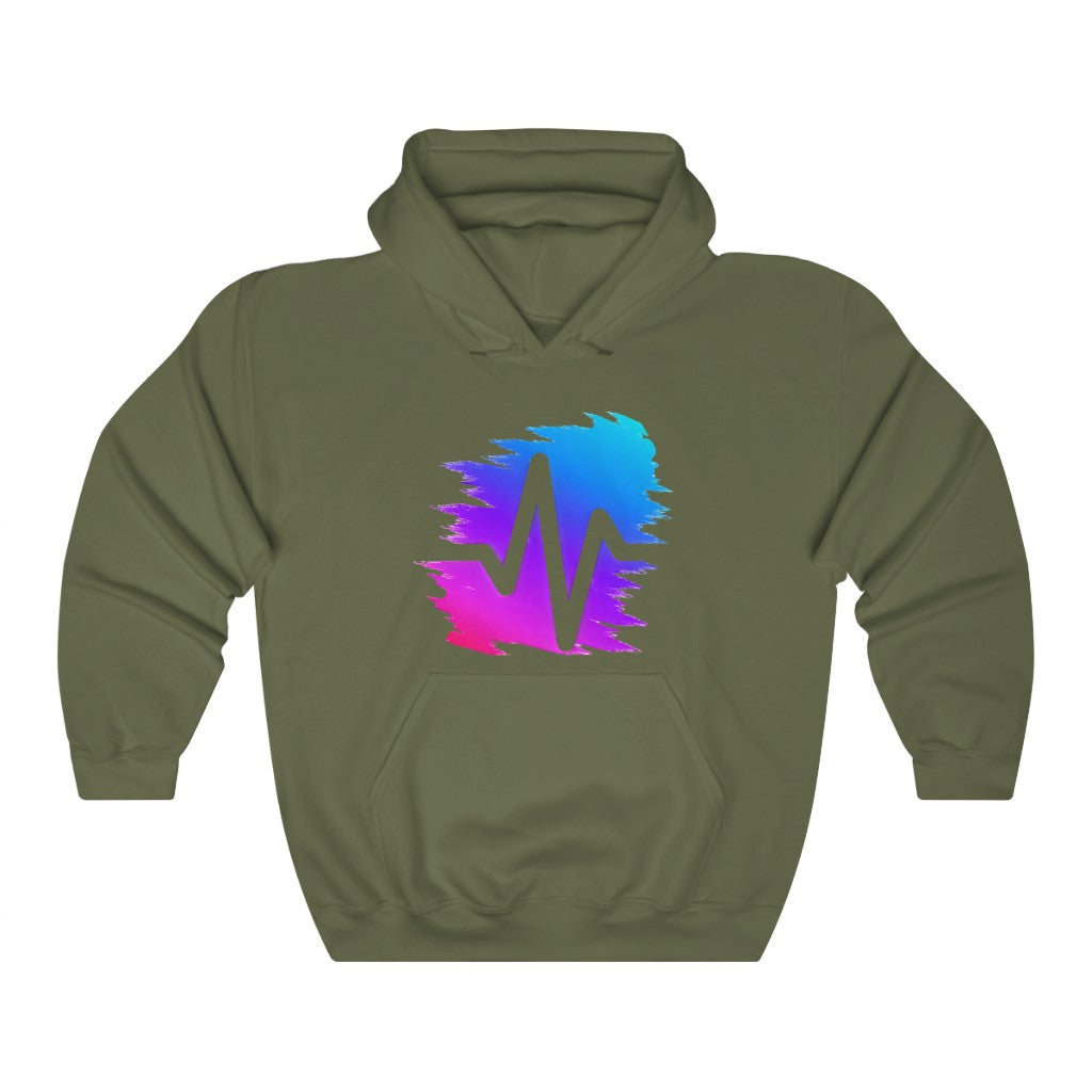 PulseChain Unisex Heavy Blend Hooded Sweatshirt
