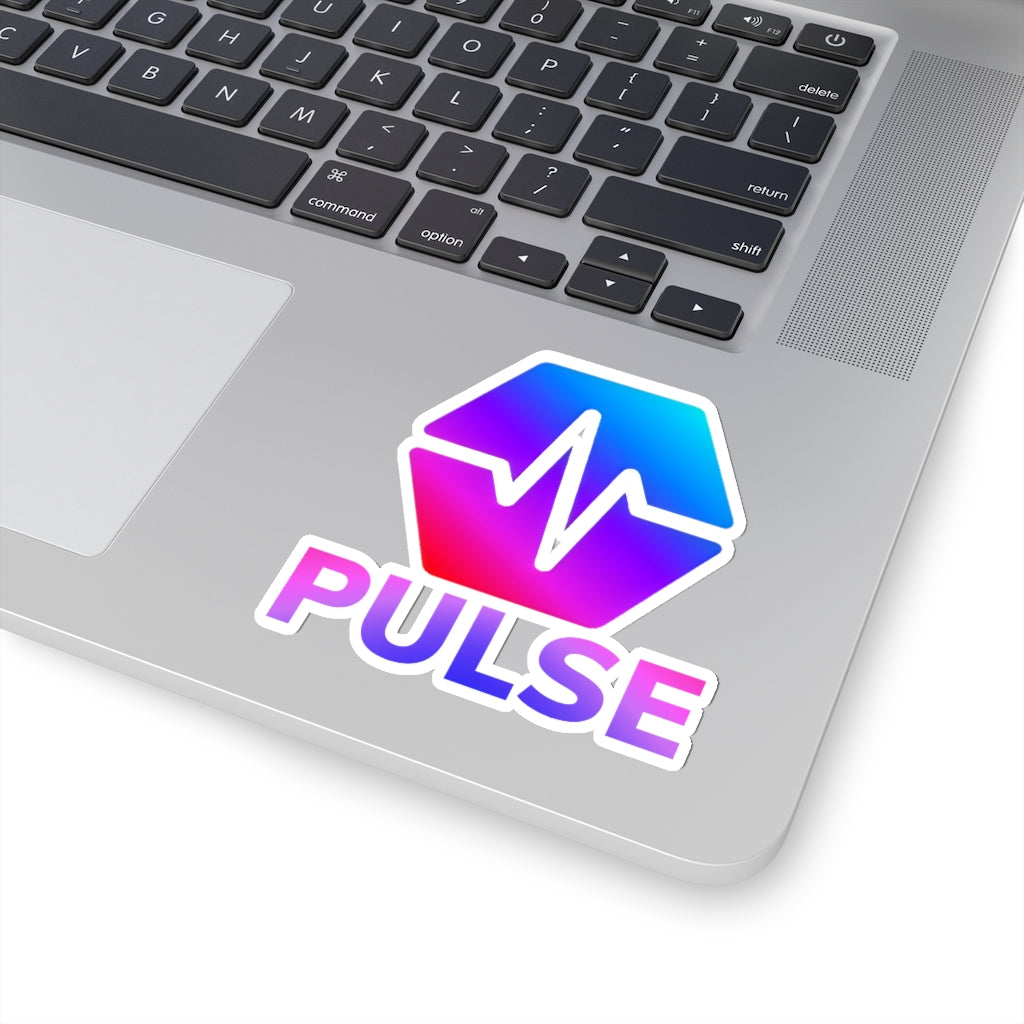 PulseChain Kiss-Cut Stickers