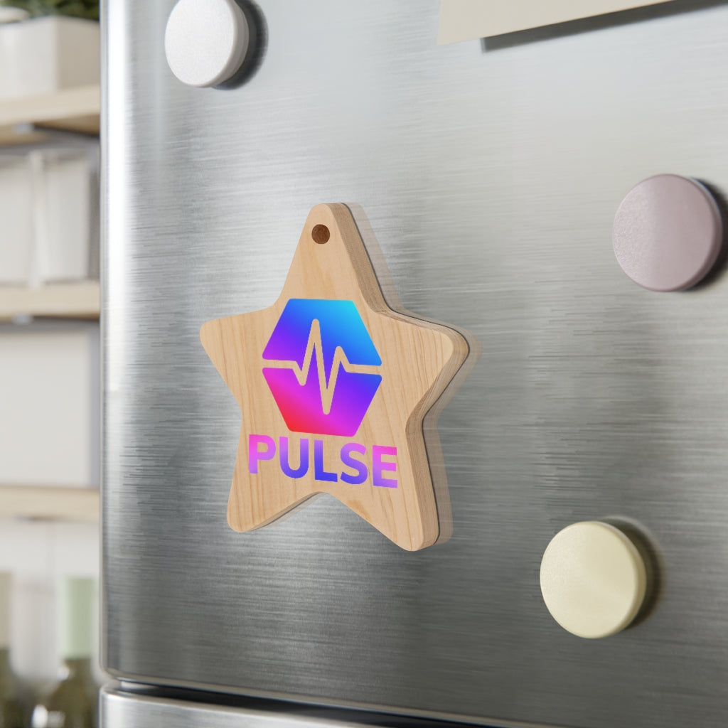 PulseChain Wooden Christmas Ornaments