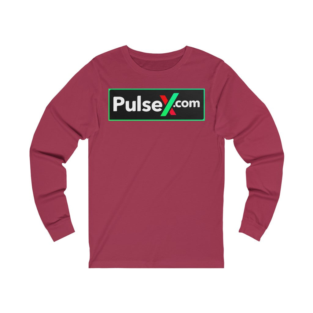 PulseX.com Unisex Jersey Long Sleeve Tee
