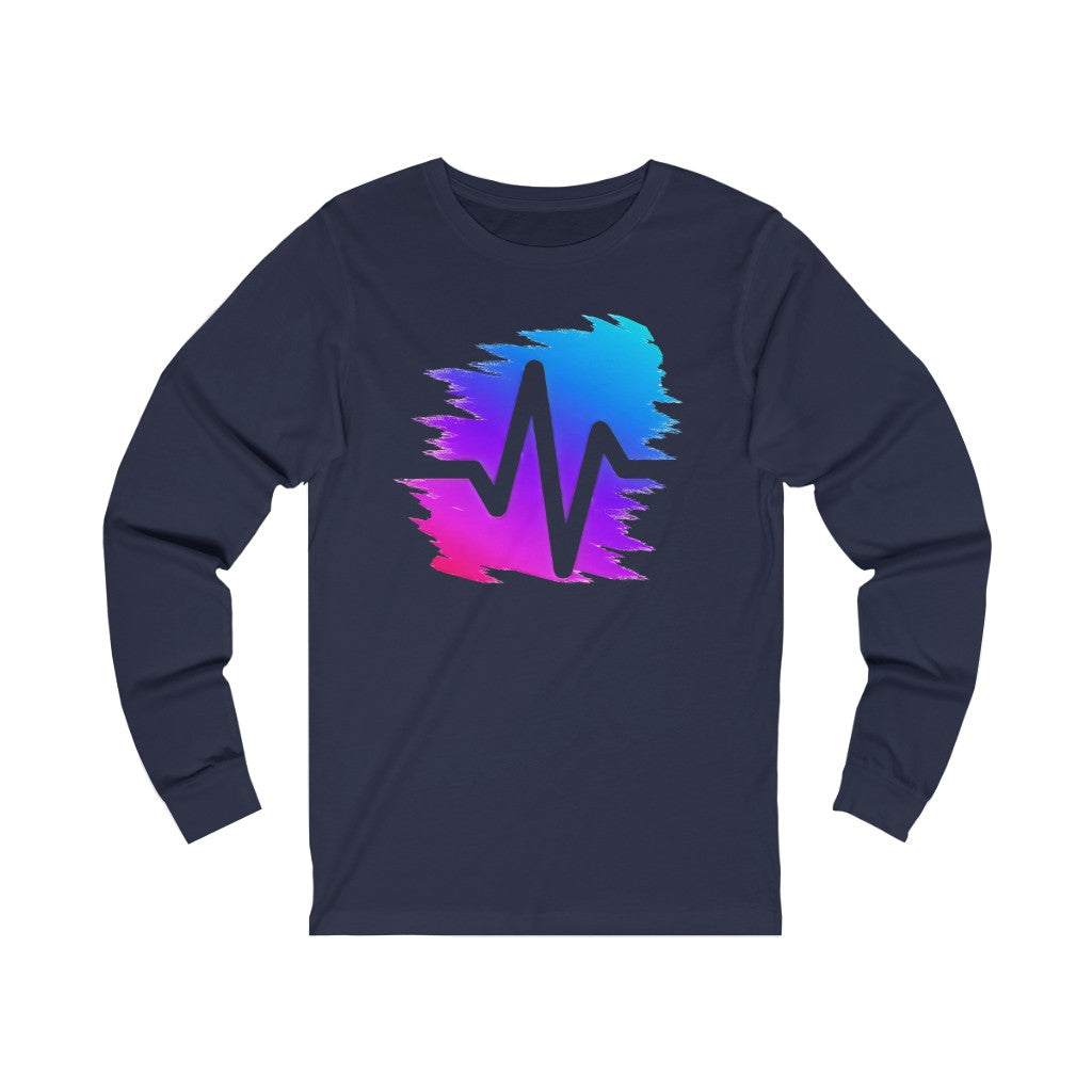 PulseChain Unisex Jersey Long Sleeve Tee