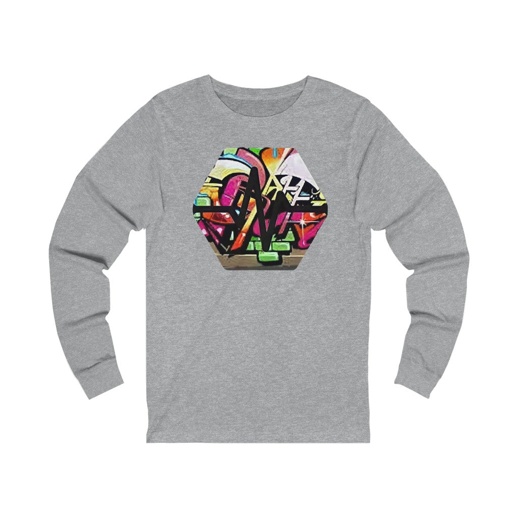 PulseChain Graffiti #4 Unisex Jersey Long Sleeve Tee