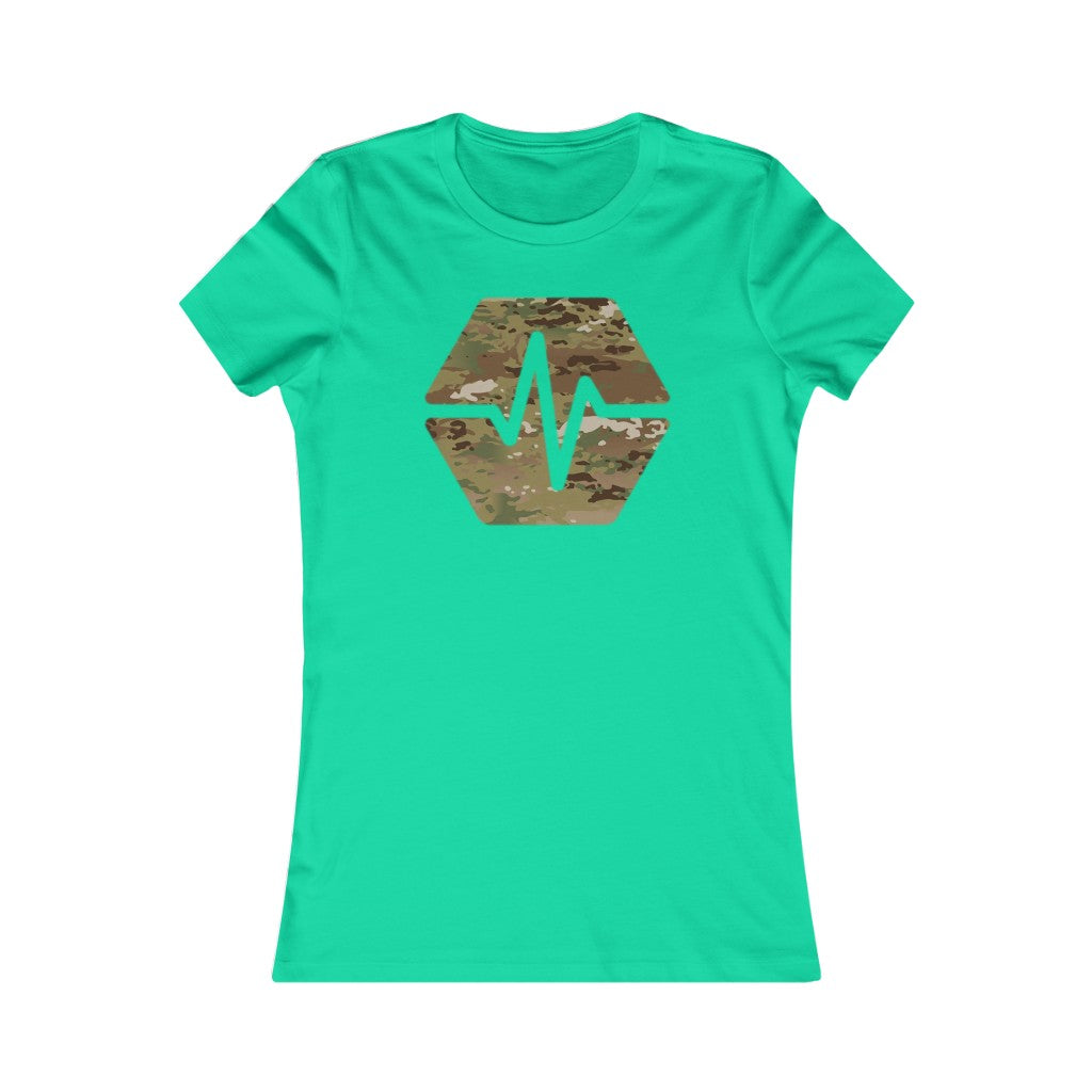 PulseChain Army Camouflage Women's Tee
