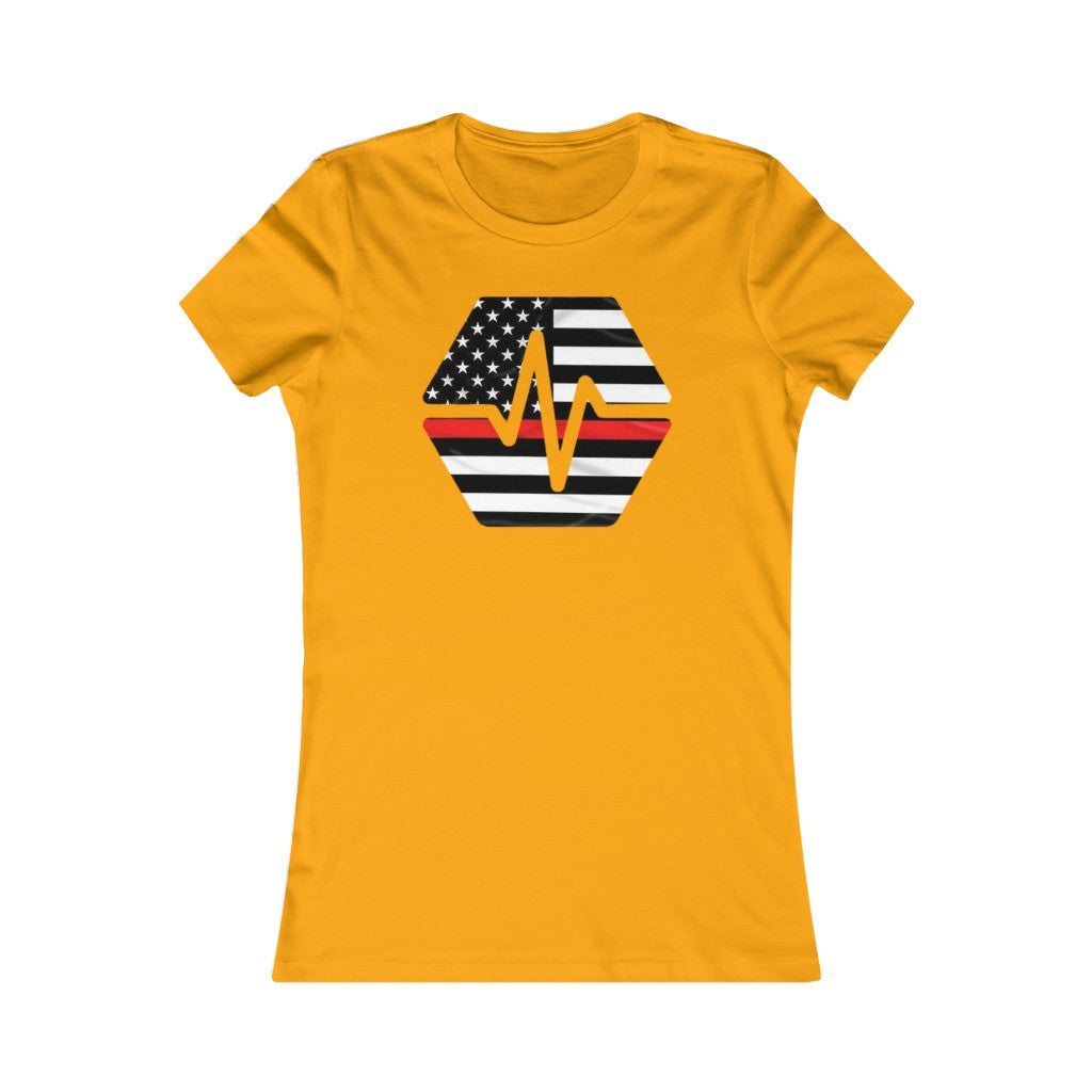 PulseChain Thin Red Line Women's Tee