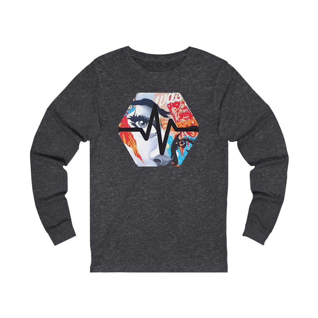 PulseChain Graffiti #3 Unisex Jersey Long Sleeve Tee