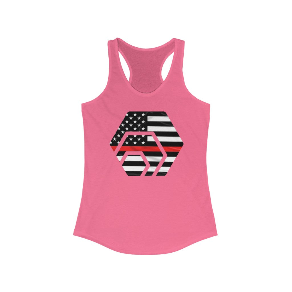 HEX Thin Red Line Women's Ideal Racerback Tank