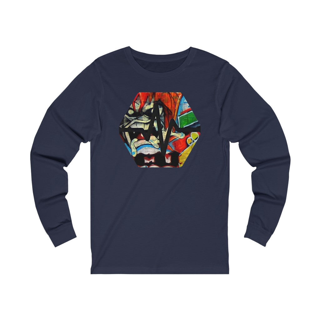 PulseChain Graffiti #2 Unisex Jersey Long Sleeve Tee
