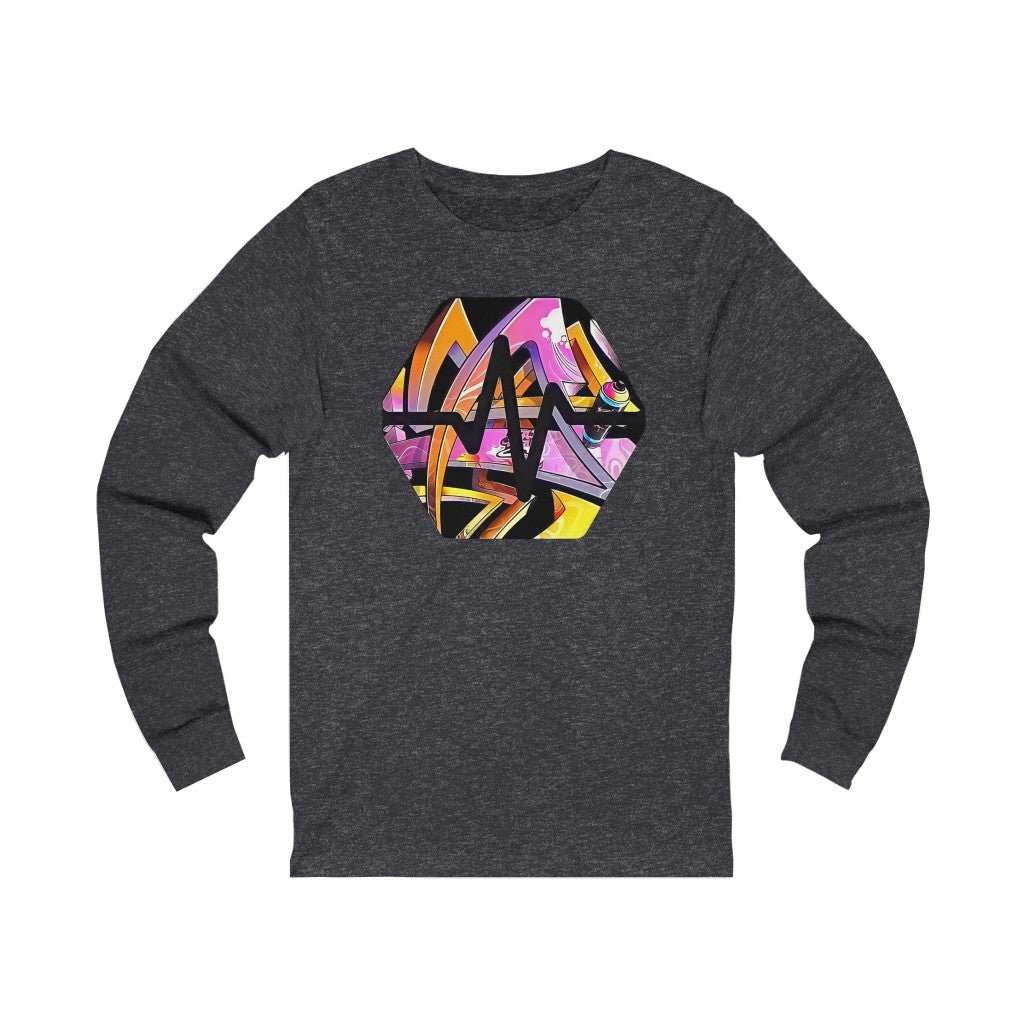 PulseChain Graffiti #6 Unisex Jersey Long Sleeve Tee