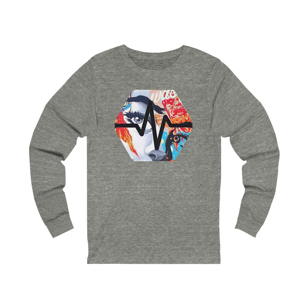 PulseChain Graffiti #3 Unisex Jersey Long Sleeve Tee