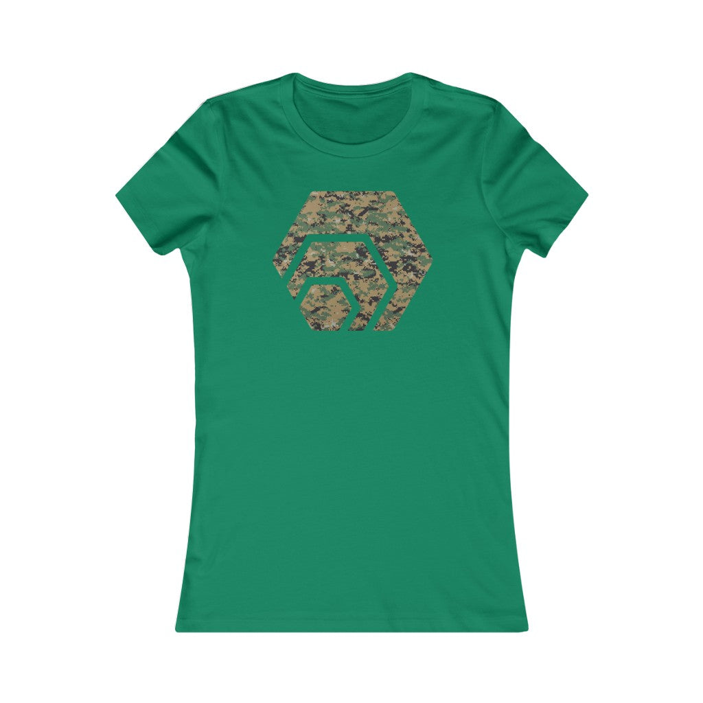 HEX Marine Camouflage Women's Tee