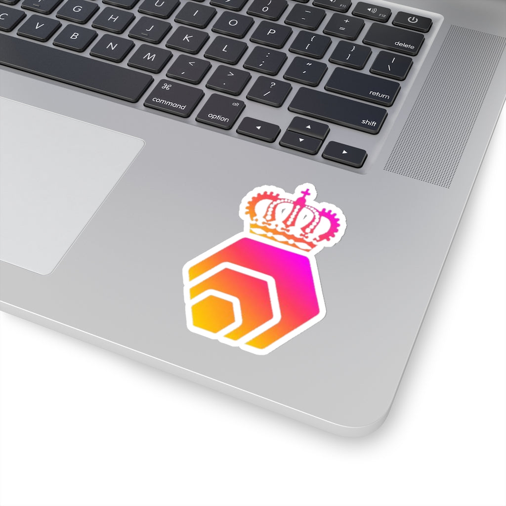 HEX Is King Kiss-Cut Stickers