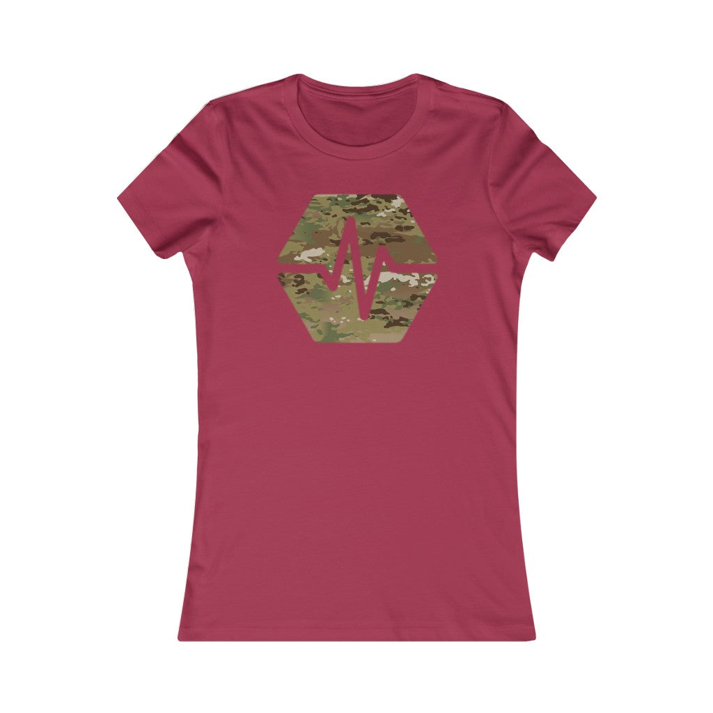 PulseChain Army Camouflage Women's Tee