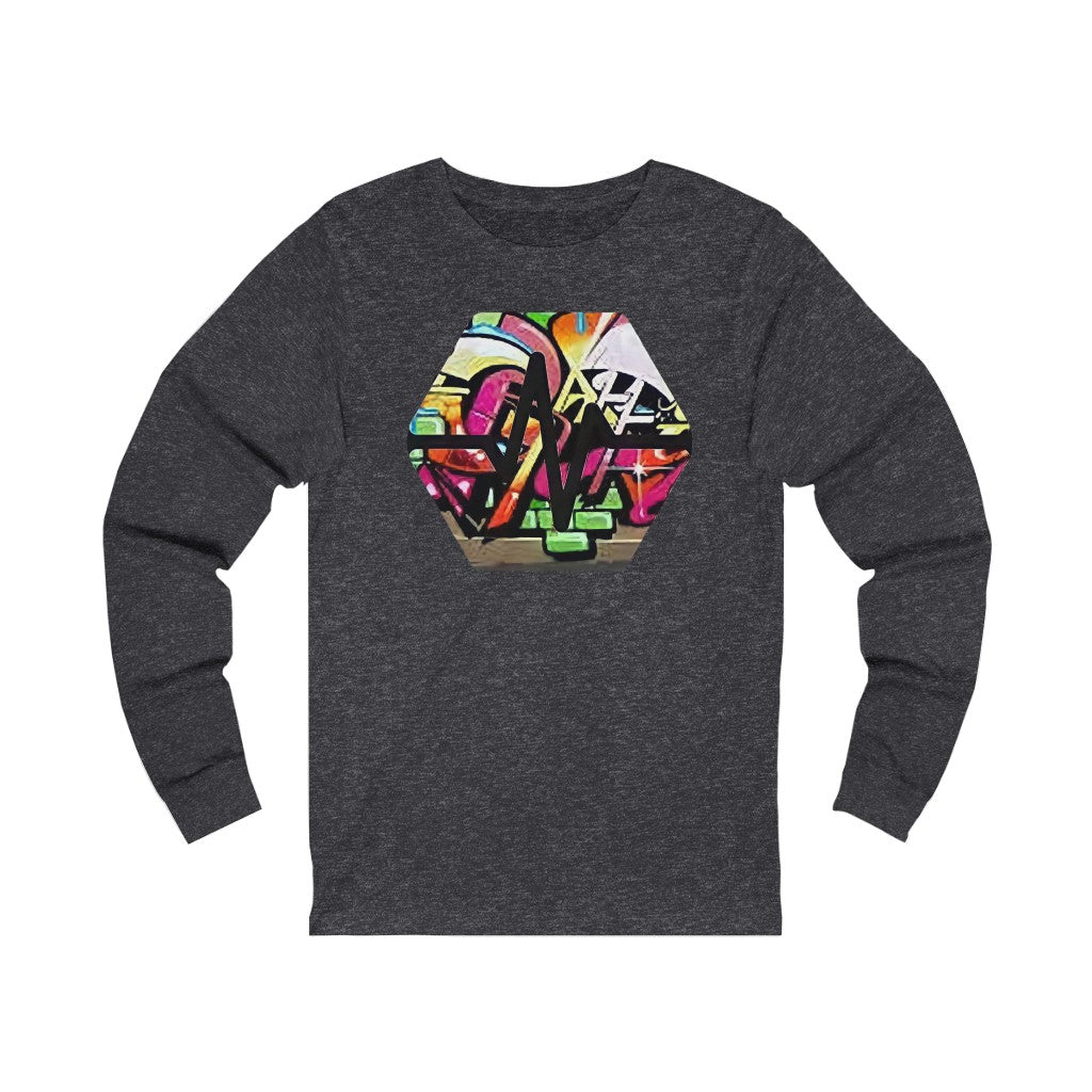 PulseChain Graffiti #4 Unisex Jersey Long Sleeve Tee