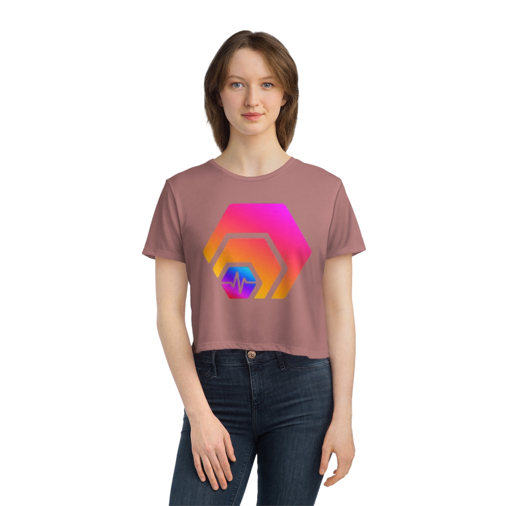 HEX/Pulse Women's Flowy Cropped Tee