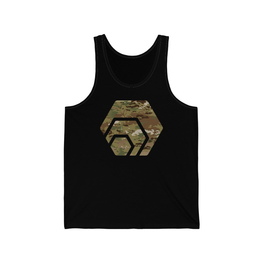 HEX Army Camouflage Unisex Jersey Tank