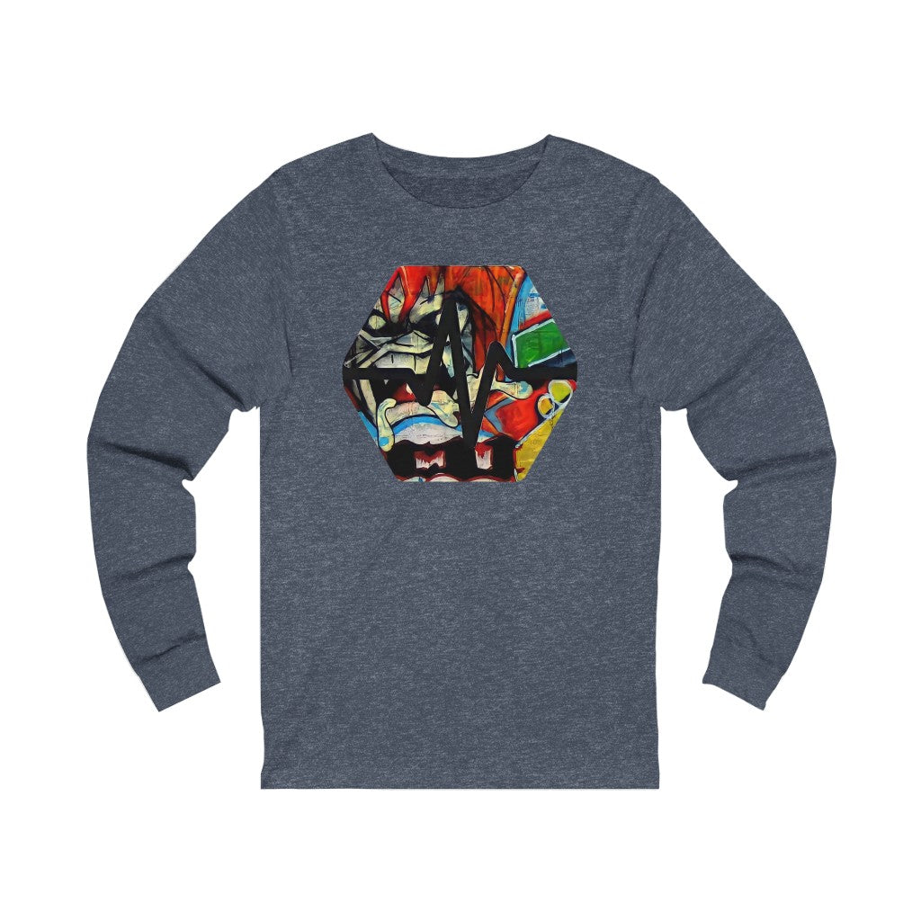 PulseChain Graffiti #2 Unisex Jersey Long Sleeve Tee