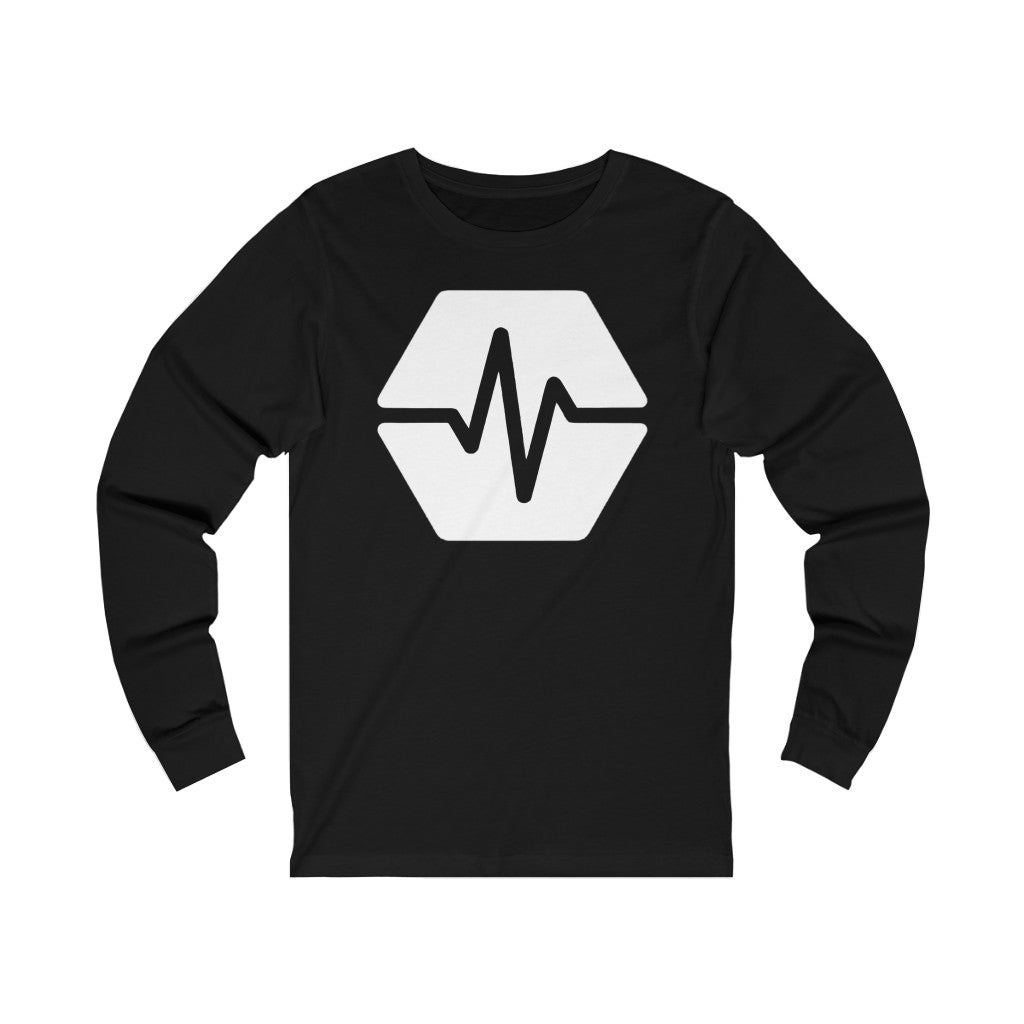 PulseChain Logo Unisex Jersey Long Sleeve Tee
