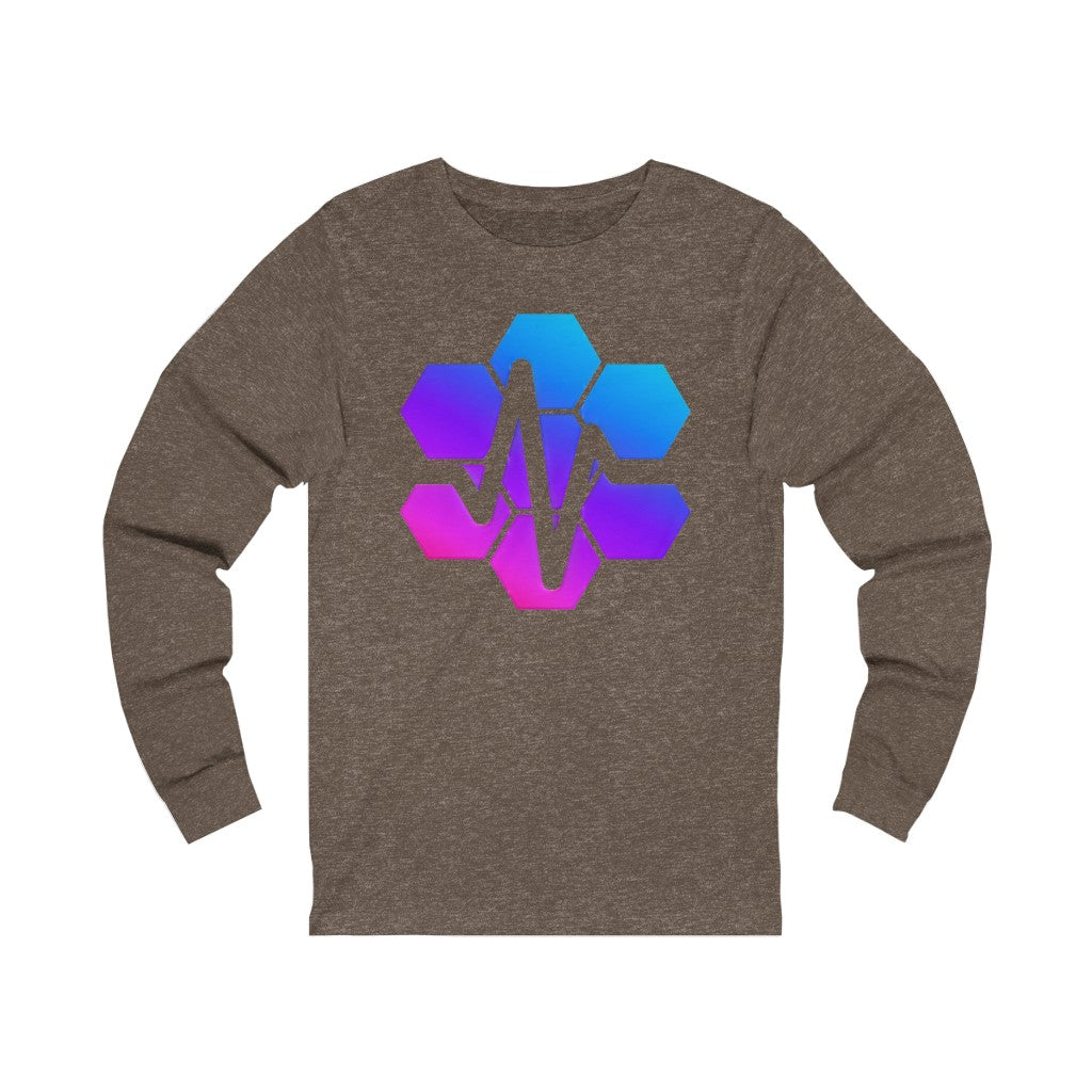 PulseChain Unisex Jersey Long Sleeve Tee