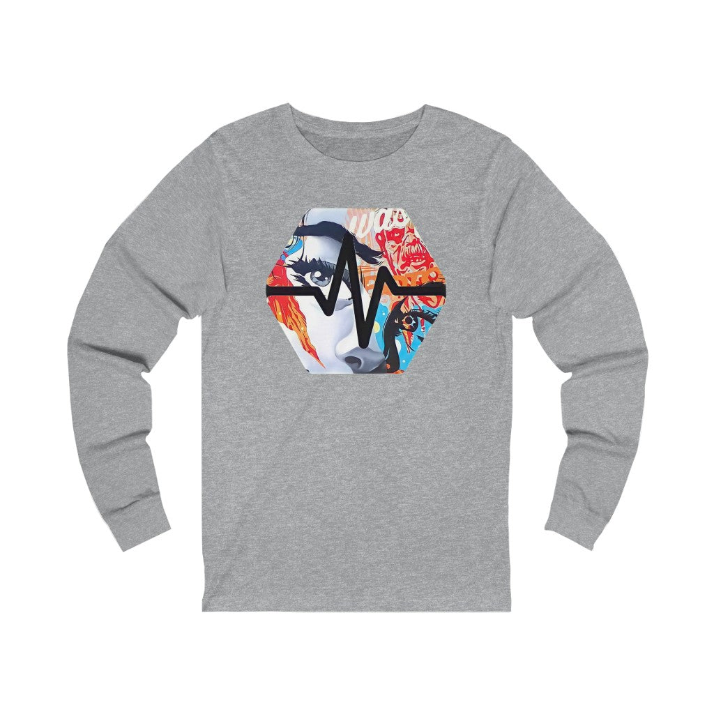 PulseChain Graffiti #3 Unisex Jersey Long Sleeve Tee