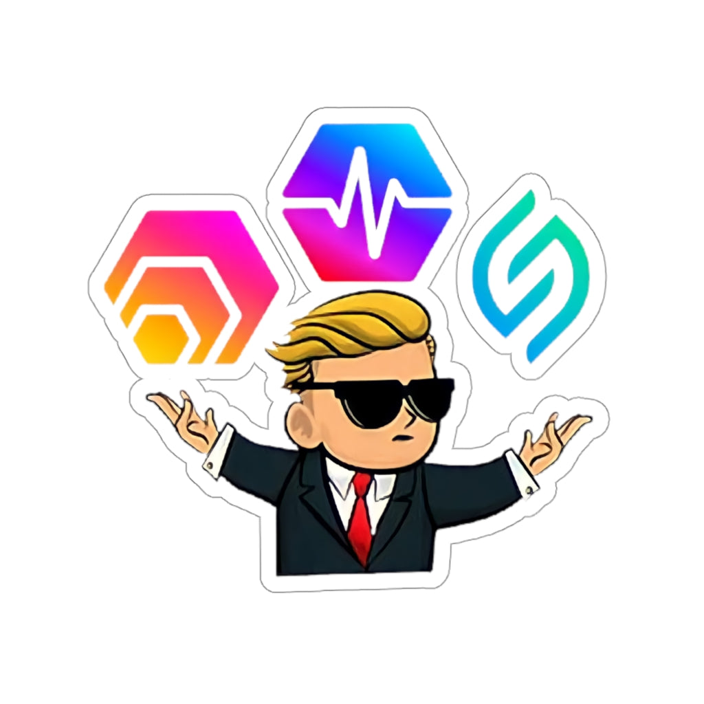 Passive Income Kiss-Cut Stickers