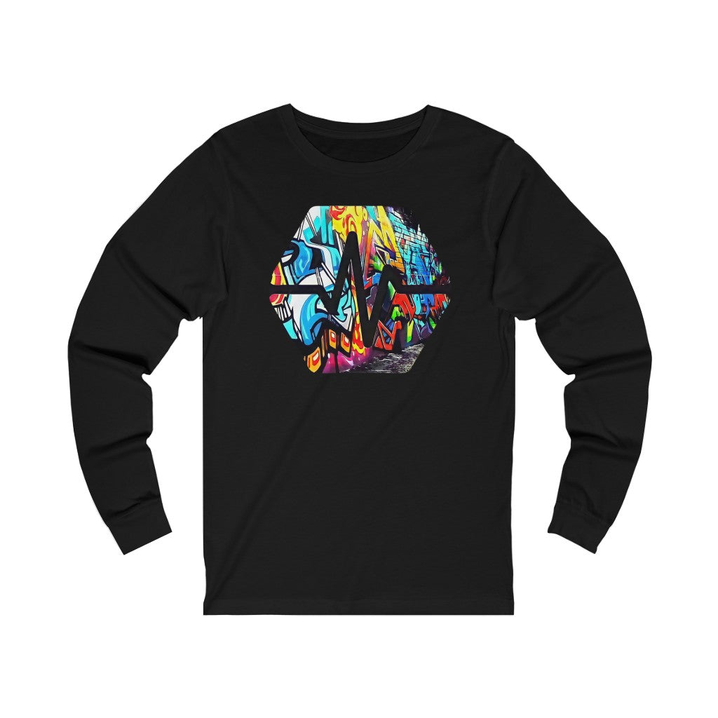 PulseChain Graffiti #5 Unisex Jersey Long Sleeve Tee