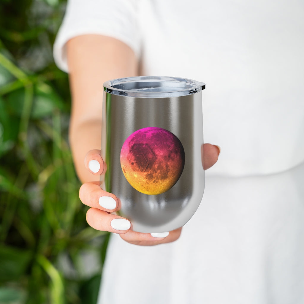 HEX To The Moon 12oz Insulated Wine Tumbler