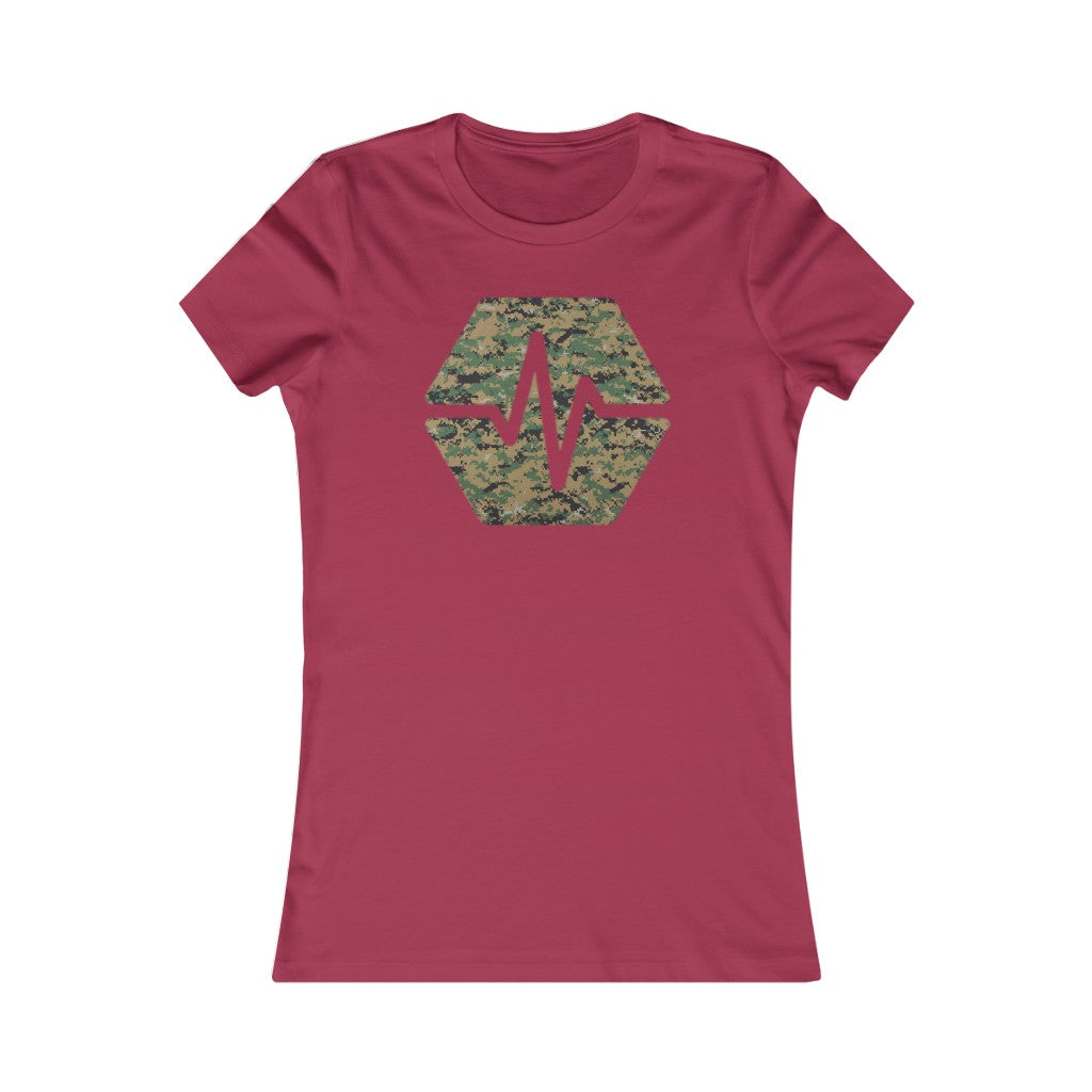 PulseChain Marine Camouflage Women's Tee