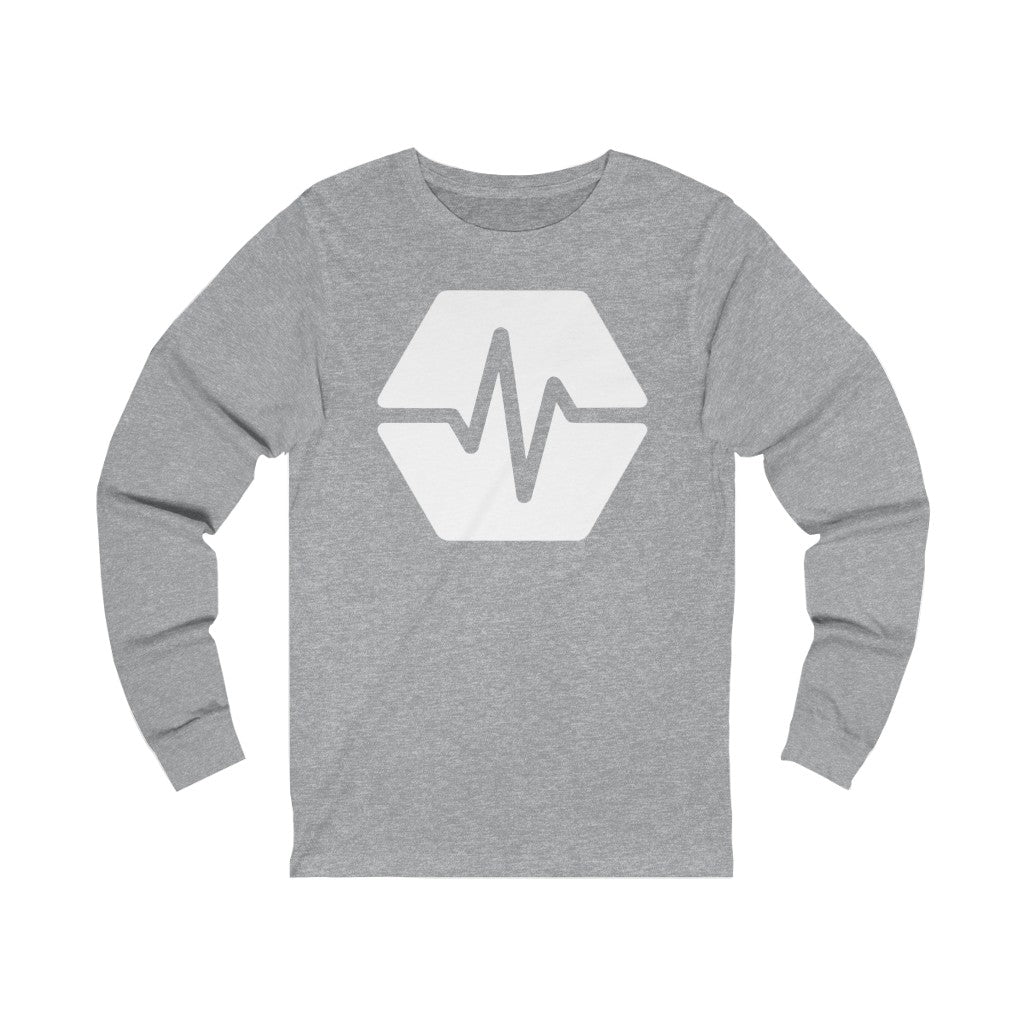 PulseChain Logo Unisex Jersey Long Sleeve Tee