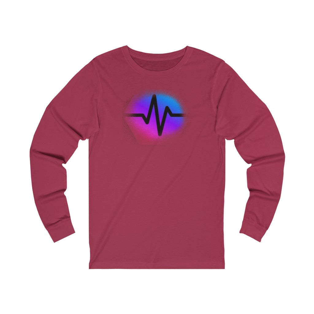 PulseChain Unisex Jersey Long Sleeve Tee
