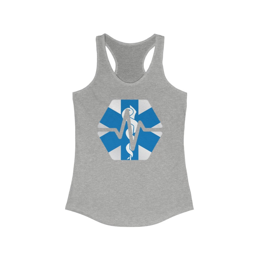 PulseChain First Responder Women's Ideal Racerback Tank