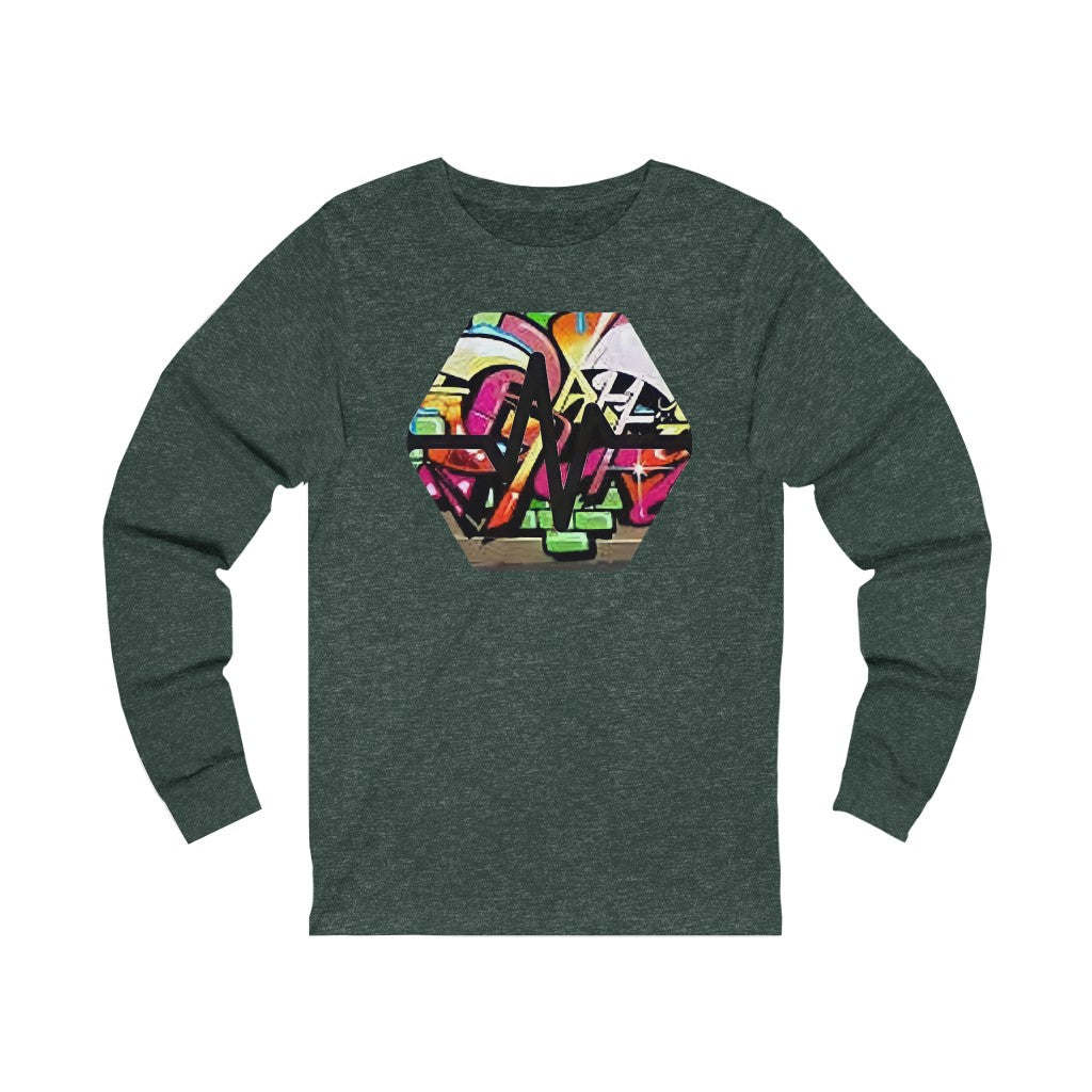 PulseChain Graffiti #4 Unisex Jersey Long Sleeve Tee