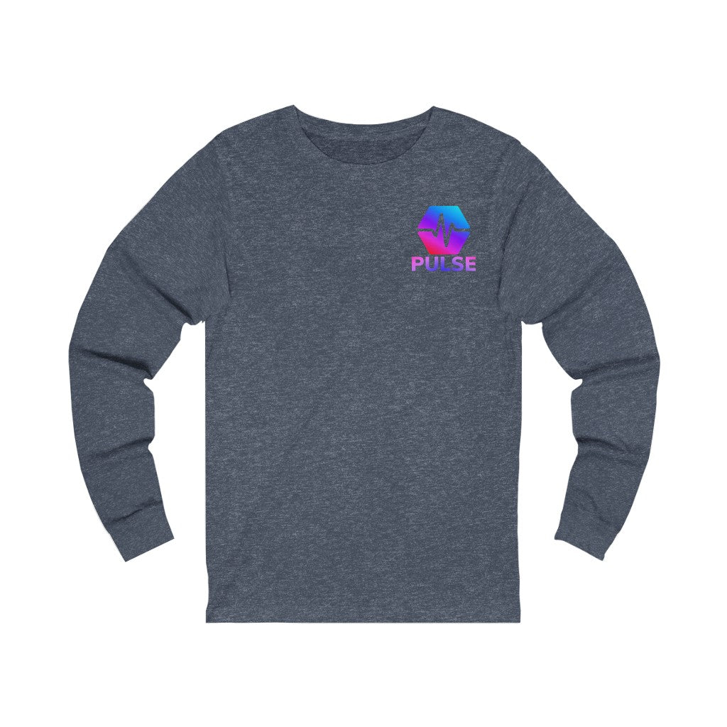 PulseChain Unisex Jersey Long Sleeve Tee