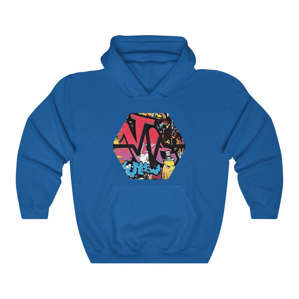 PulseChain Graffiti #1 Unisex Heavy Blend Hooded Sweatshirt