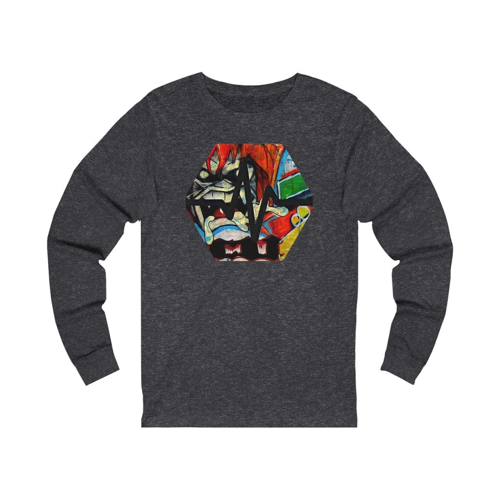 PulseChain Graffiti #2 Unisex Jersey Long Sleeve Tee