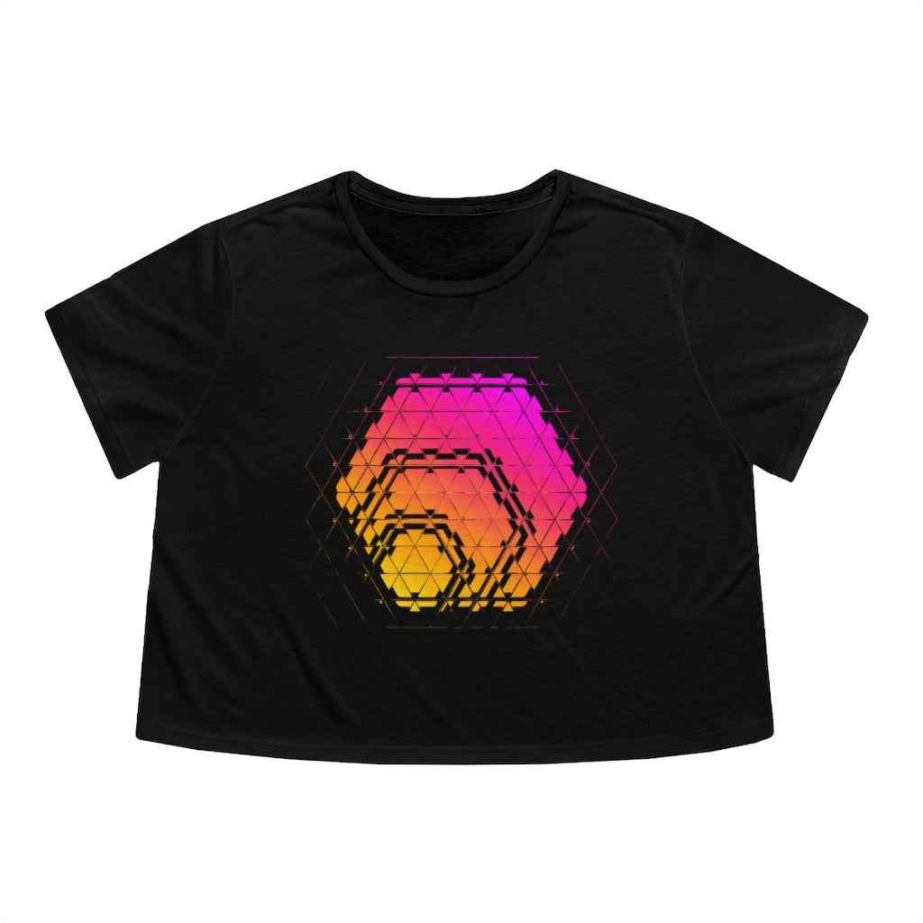 HEX Women's Flowy Cropped Tee