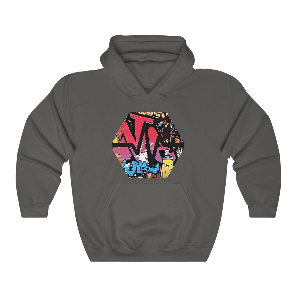 PulseChain Graffiti #1 Unisex Heavy Blend Hooded Sweatshirt