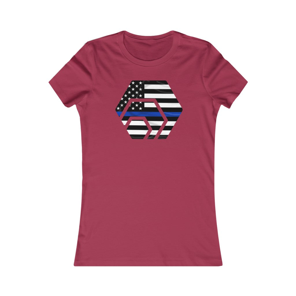 HEX Thin Blue Line Women's Tee