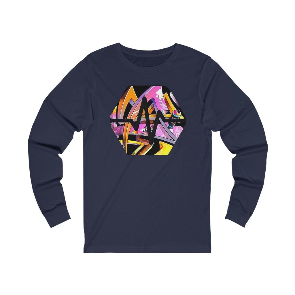 PulseChain Graffiti #6 Unisex Jersey Long Sleeve Tee