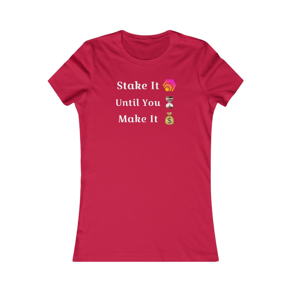 Stake It Until You Make It HEX Women's Tee